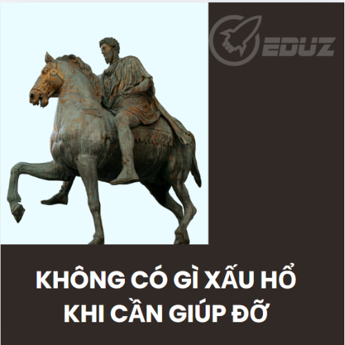 Không Có Gì Xấu Hổ Khi Cần Giúp Đỡ